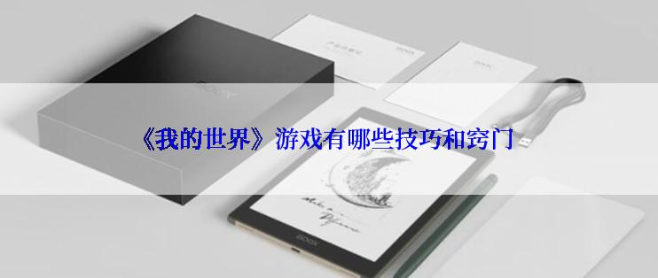 《我的世界》游戏有哪些技巧和窍门