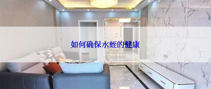 如何确保水蛭的健康