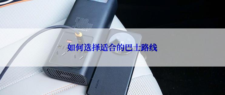 如何选择适合的巴士路线