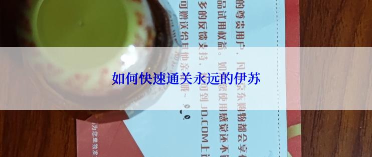 如何快速通关永远的伊苏