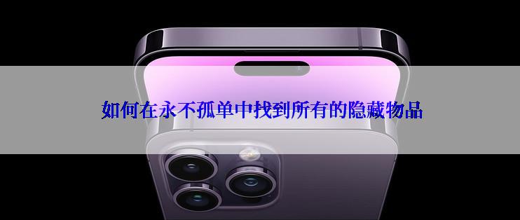  如何在永不孤单中找到所有的隐藏物品