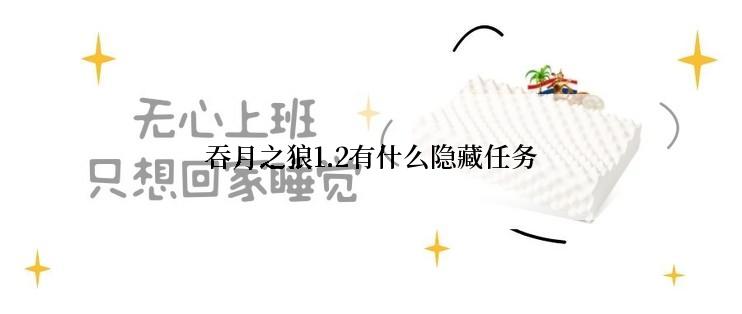 吞月之狼1.2有什么隐藏任务