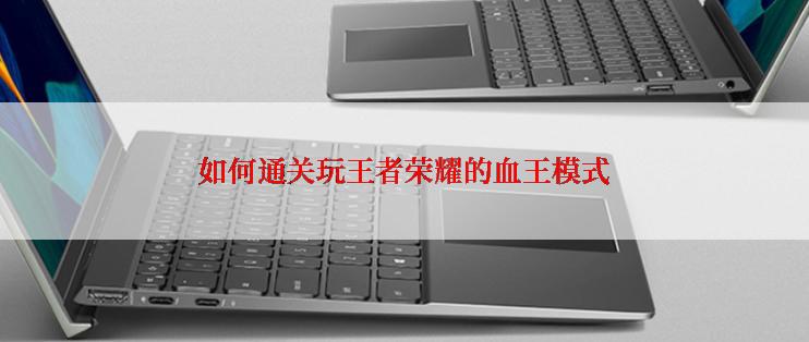 如何通关玩王者荣耀的血王模式