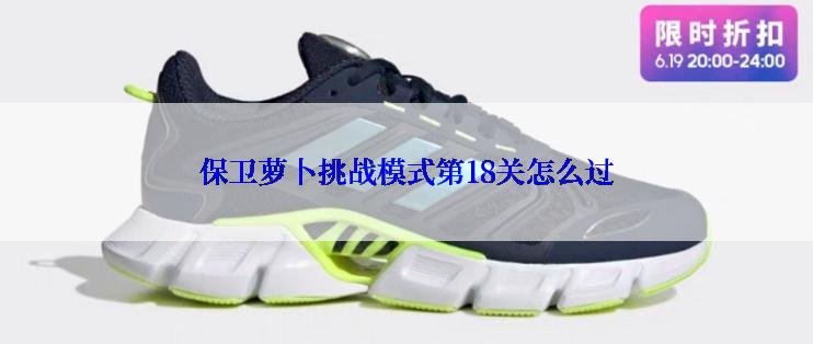 保卫萝卜挑战模式第18关怎么过