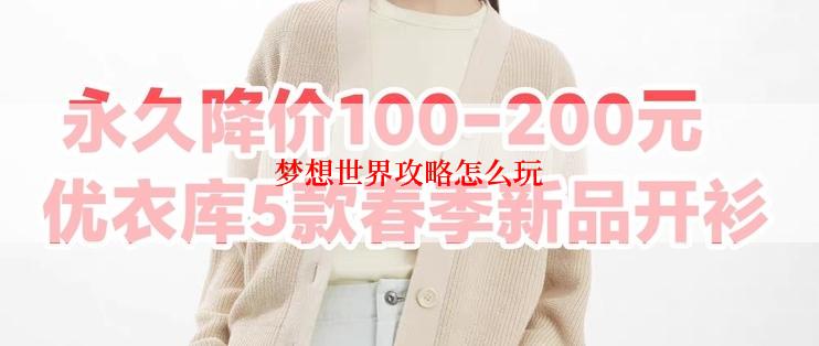 梦想世界攻略怎么玩