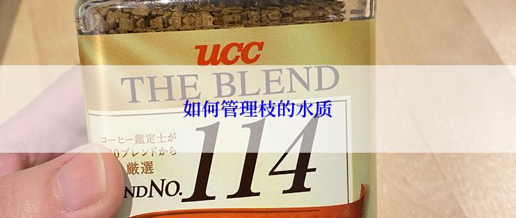 如何管理枝的水质