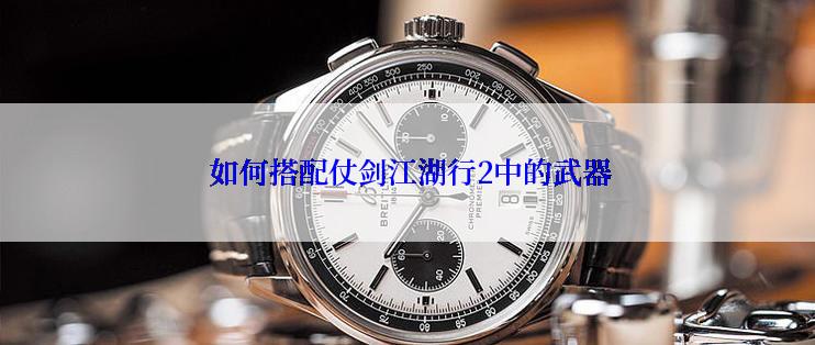  如何搭配仗剑江湖行2中的武器