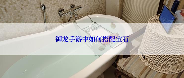 御龙手游中如何搭配宝石