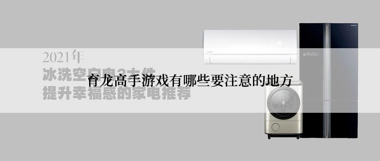 育龙高手游戏有哪些要注意的地方