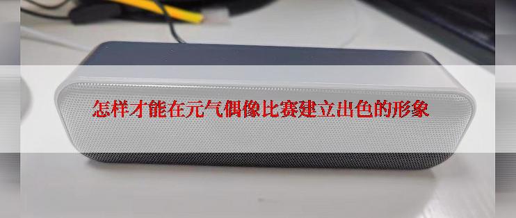  怎样才能在元气偶像比赛建立出色的形象