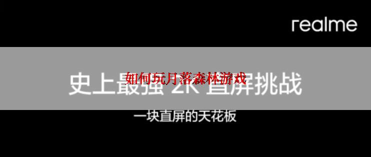 如何玩月落森林游戏