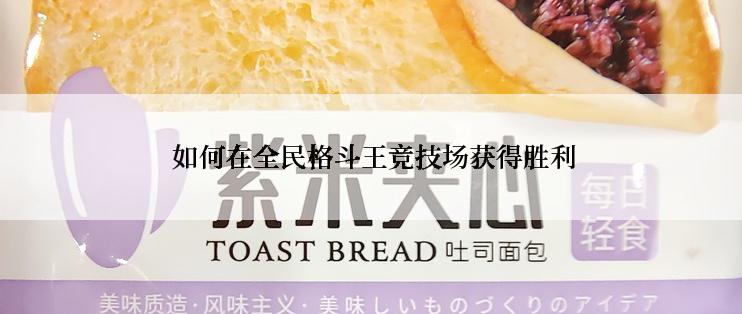  如何在全民格斗王竞技场获得胜利