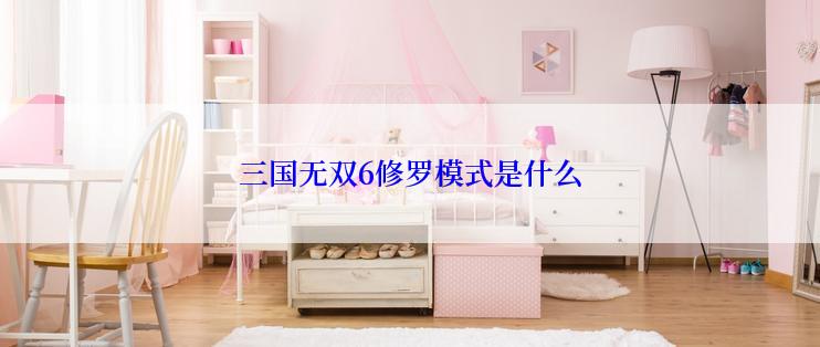 三国无双6修罗模式是什么