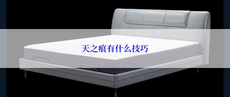 天之痕有什么技巧