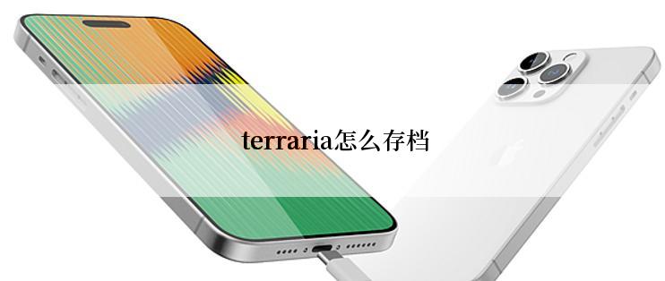  terraria怎么存档