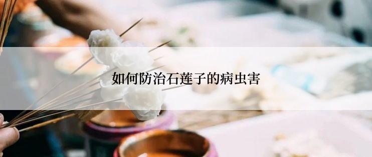 如何防治石莲子的病虫害