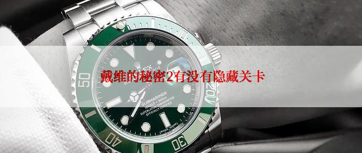  戴维的秘密2有没有隐藏关卡