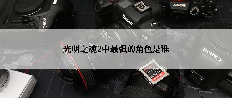 光明之魂2中最强的角色是谁