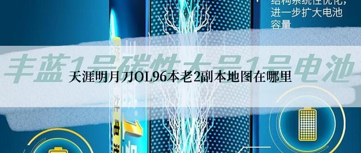 天涯明月刀OL96本老2副本地图在哪里