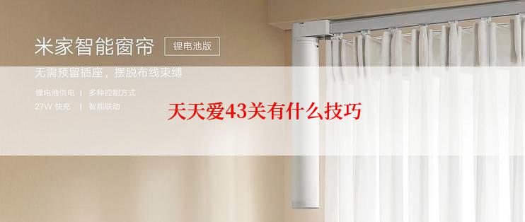  天天爱43关有什么技巧