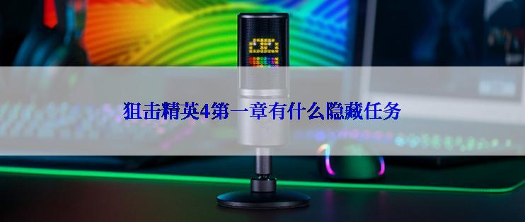狙击精英4第一章有什么隐藏任务