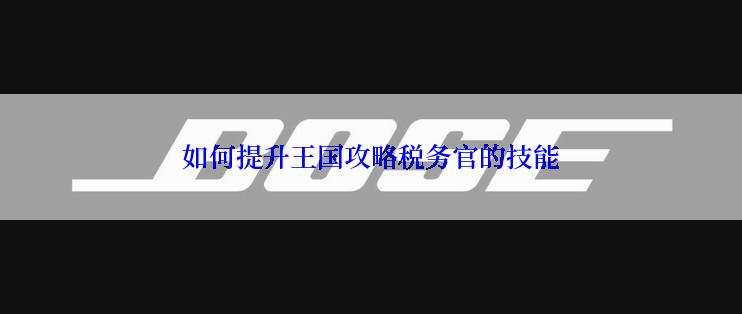 如何提升王国攻略税务官的技能