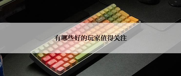 有哪些好的玩家值得关注