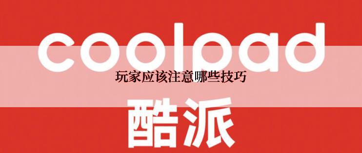 玩家应该注意哪些技巧