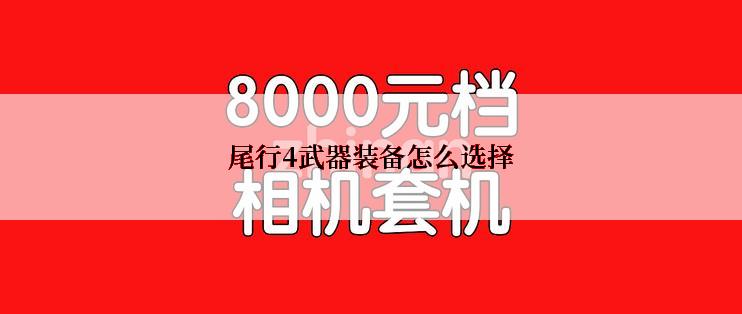 尾行4武器装备怎么选择