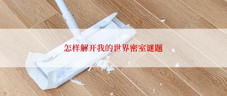 怎样解开我的世界密室谜题