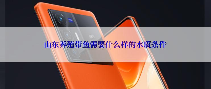 山东养殖带鱼需要什么样的水质条件