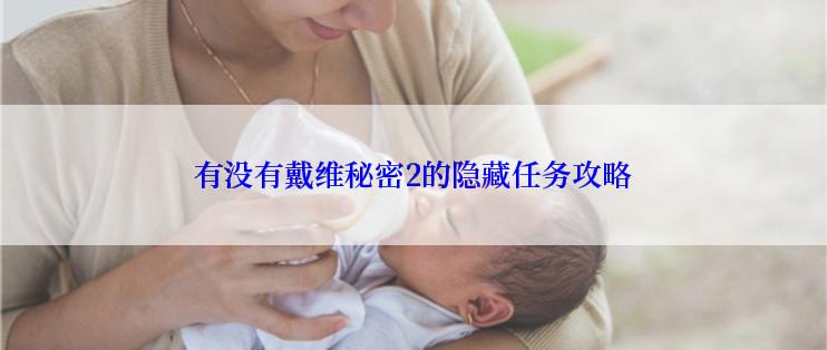 有没有戴维秘密2的隐藏任务攻略