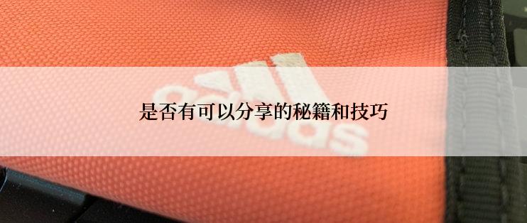 是否有可以分享的秘籍和技巧