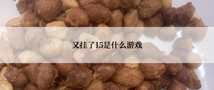 又挂了15是什么游戏