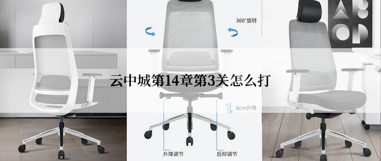 云中城第14章第3关怎么打