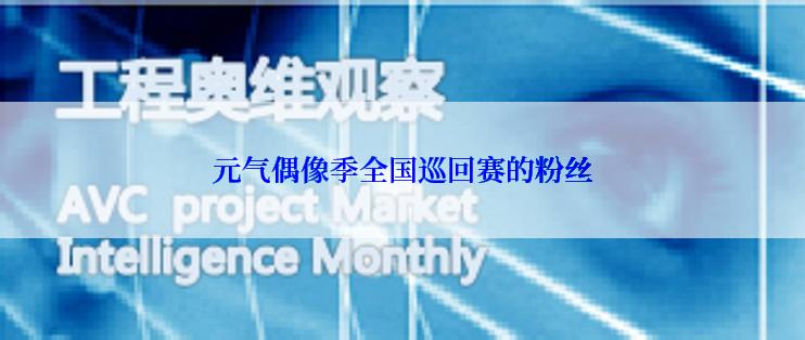 元气偶像季全国巡回赛的粉丝