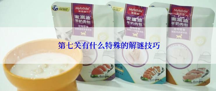  第七关有什么特殊的解谜技巧