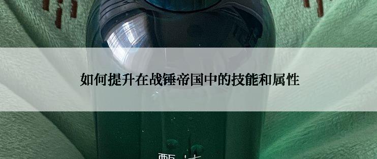  如何提升在战锤帝国中的技能和属性