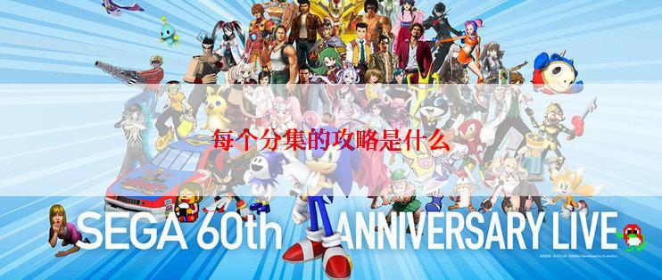 每个分集的攻略是什么