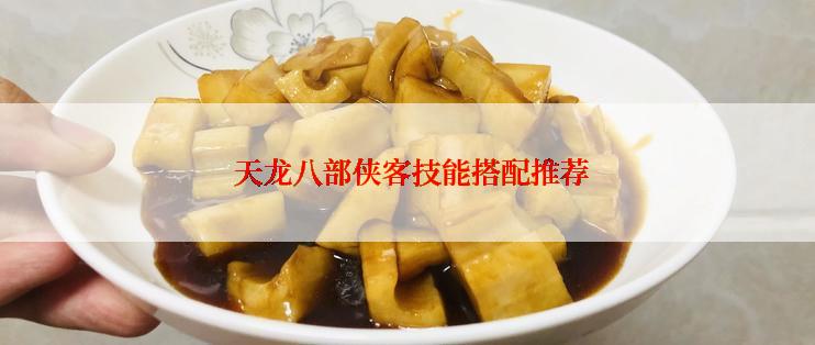  天龙八部侠客技能搭配推荐