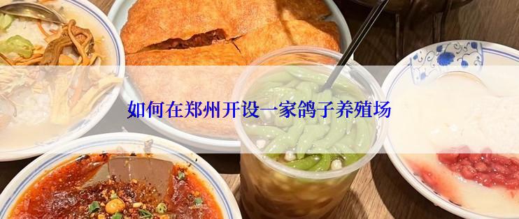 如何在郑州开设一家鸽子养殖场