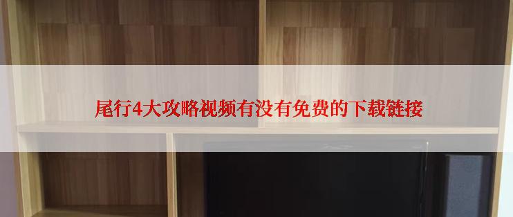  尾行4大攻略视频有没有免费的下载链接