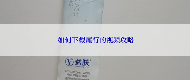  如何下载尾行的视频攻略