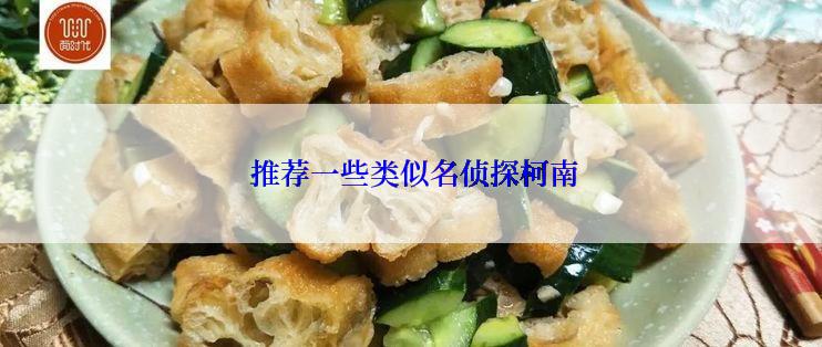  推荐一些类似名侦探柯南