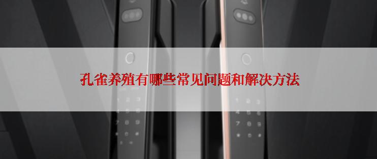  孔雀养殖有哪些常见问题和解决方法