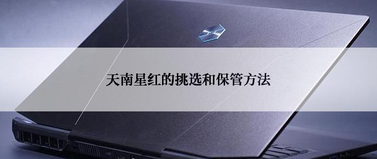 天南星红的挑选和保管方法