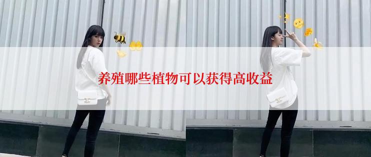 养殖哪些植物可以获得高收益