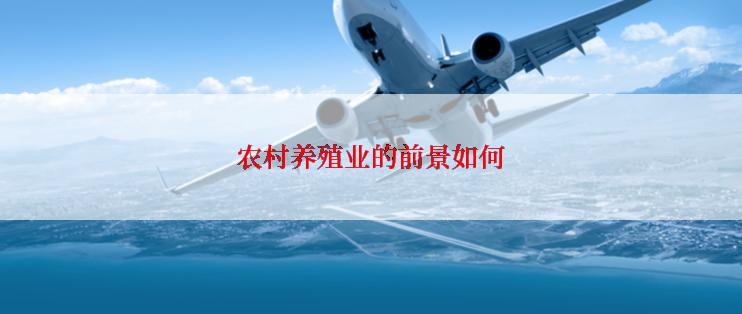 农村养殖业的前景如何