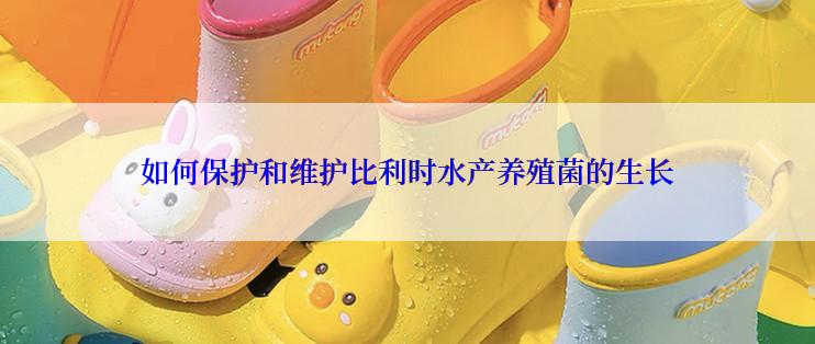 如何保护和维护比利时水产养殖菌的生长