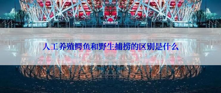 人工养殖鳄鱼和野生捕捞的区别是什么